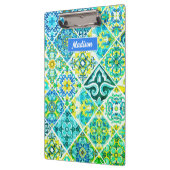 Mexicaanse aqua mint Siciliaanse mediterrane tegel Klembord (Links)