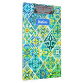 Mexicaanse aqua mint Siciliaanse mediterrane tegel Klembord (Rechts)