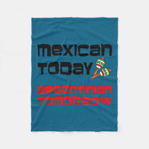Mexicaanse Argentijn morgen maracas cinco de mayo Fleece Deken