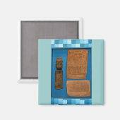 Mexicaanse Art CB Magneet (Voorkant / Achterkant)