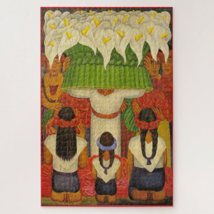 Mexicaanse Art Decco Legpuzzel