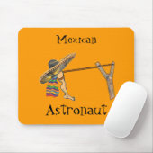 Mexicaanse astronaut Mousepad Muismat (Met muis)