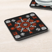 Mexicaanse Aztec Art Home Decor Bier Onderzetter (Linkerzijde)