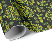 Mexicaanse Aztec Art Home Decor Cadeaupapier (Rol Hoek)