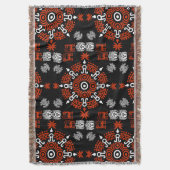 Mexicaanse Aztec Art Home Decor Deken (Voorkant Verticaal)