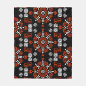 Mexicaanse Aztec Art Home Decor Fleece Deken (Voorkant)