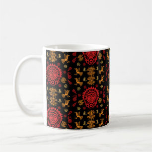 Mexicaanse Aztec Art Home Decor Koffiemok