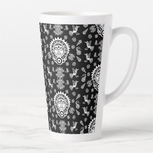 Mexicaanse Aztec Art Home Decor Latte Mok