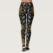 Mexicaanse Aztec Art Home Decor Leggings (Achterkant)