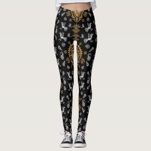 Mexicaanse Aztec Art Home Decor Leggings