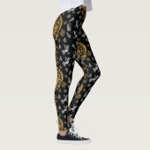 Mexicaanse Aztec Art Home Decor Leggings (Rechts)