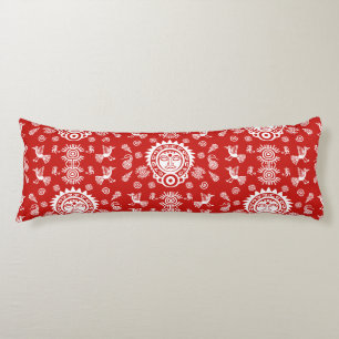 Mexicaanse Aztec Art Home Decor Lichaamskussen
