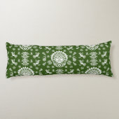Mexicaanse Aztec Art Home Decor Lichaamskussen (Achterkant)