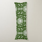 Mexicaanse Aztec Art Home Decor Lichaamskussen (Voorkant Verticaal)