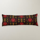 Mexicaanse Aztec Art Home Decor Lichaamskussen (Achterkant)