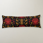 Mexicaanse Aztec Art Home Decor Lichaamskussen (Achterkant)
