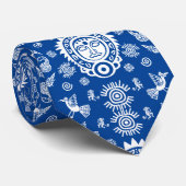 Mexicaanse Aztec Art Home Decor Stropdas (Opgerold)