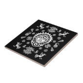 Mexicaanse Aztec Art Home Decor Tegeltje (Zijkant)