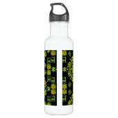 Mexicaanse Aztec Art Home Decor Waterfles (Achterkant)