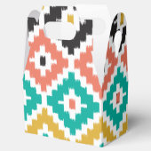 Mexicaanse Aztec - tribale printer Ikat Diamond Pa Bedankdoosjes (Geopend)