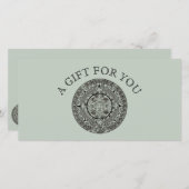 Mexicaanse Azteekse Zonsteen Mayakalender 1 (Voorkant / Achterkant)