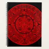 Mexicaanse Azteekse Zonsteen Mayakalender 2 Planner (Voorkant)