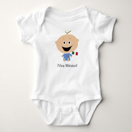 Mexicaanse baby jongen - romper (Voorkant)