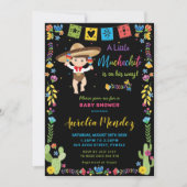 Mexicaanse Baby Muchachito Fiesta Shower Invitatio Kaart (Voorkant)