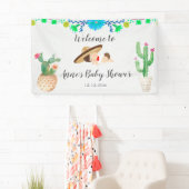 Mexicaanse Baby Muchacho Baby shower Banner (Insitu)