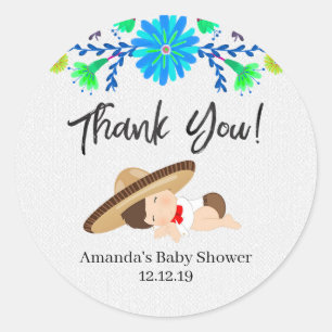 Mexicaanse Baby Muchacho Dank je Label