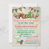 Mexicaanse Baby shower Fiesta Couples Kaart (Voorkant)