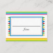 Mexicaanse Baby shower Luier Raffle Insert Informatiekaartje (Achterkant)