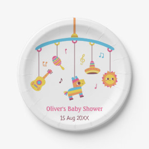 Mexicaanse babyspeelgoed feest baby shower artikel papieren bordje