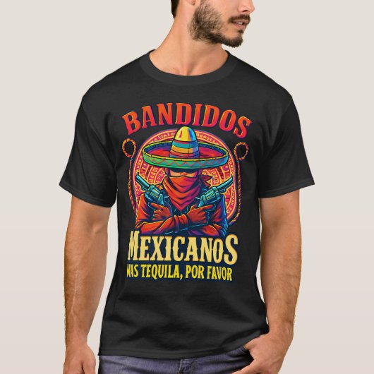 Mexicaanse Bandieten T-shirt (Voorkant)