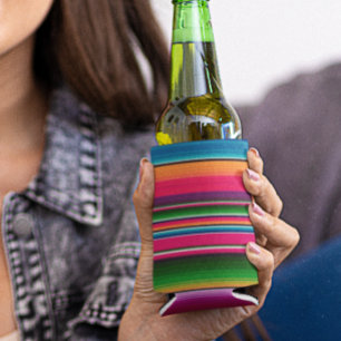 Mexicaanse banket Fiesta Stripes Colorful Blikjeskoeler