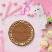 Mexicaanse Barro Geïnspireerde Trouwfeest Fiesta P Papieren Bordje (Feest)