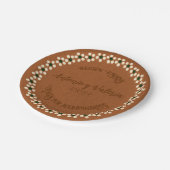 Mexicaanse Barro Geïnspireerde Trouwfeest Fiesta P Papieren Bordje (Gekanteld)