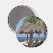 Mexicaanse Beach Paradise Magneet (Voorkant / Achterkant)