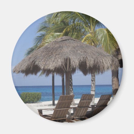 Mexicaanse Beach Paradise Magneet (Voorkant)
