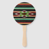 Mexicaanse blanket Traditionele Spaanse Fiesta Ser Handwaaier (Achterkant)