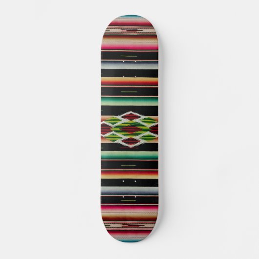 Mexicaanse blanket Traditionele Spaanse Fiesta Ser Persoonlijk Skateboard (Voorkant)