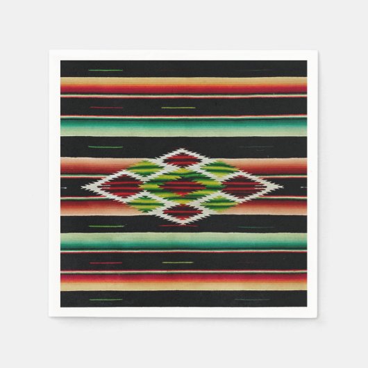 Mexicaanse blanket Traditionele Spaanse Fiesta Ser Servet (Voorkant)