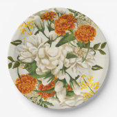 Mexicaanse bloem Cinco de Mayo Fiesta Papieren Bordje (Voorkant)