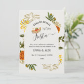 Mexicaanse bloemen Cinco De Mayo Geslacht Reveal Kaart (Staand voorkant)