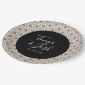 Mexicaanse Bloemen Klein Bloemmotief Papieren Bordje (Gekanteld)