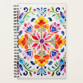 Mexicaanse bloemen ontwerp planner (Voorkant)