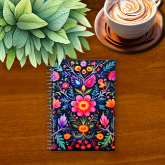 Mexicaanse bloemen ontwerp planner