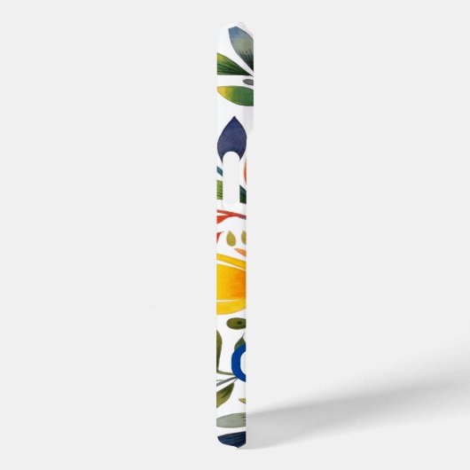 Mexicaanse bloemen ontwerpen hard Case-Mate iPhone case (Achterkant / Rechts)