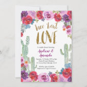 Mexicaanse Bloementaco 'over liefde uitnodiging (Voorkant)