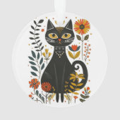 Mexicaanse Boeket en Kat, Ornament (achterkant)